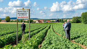 découvrez comment saint-hilaire-de-chaléons met en œuvre son droit de préemption sur un terrain situé en zone agricole, un acte qui reflète l'engagement de la commune pour protéger son patrimoine foncier et promouvoir un développement durable.