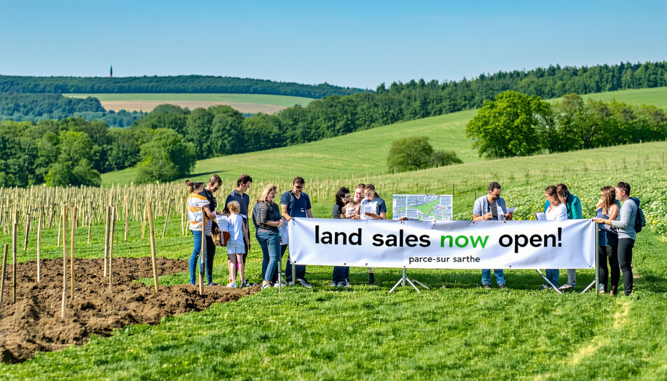 découvrez le lancement des ventes de terrains pour notre nouveau projet de lotissement à parcé-sur-sarthe. profitez d'une opportunité unique d'acquérir votre parcelle dans un cadre verdoyant et propice à la vie familiale. ne manquez pas cette chance de construire la maison de vos rêves !