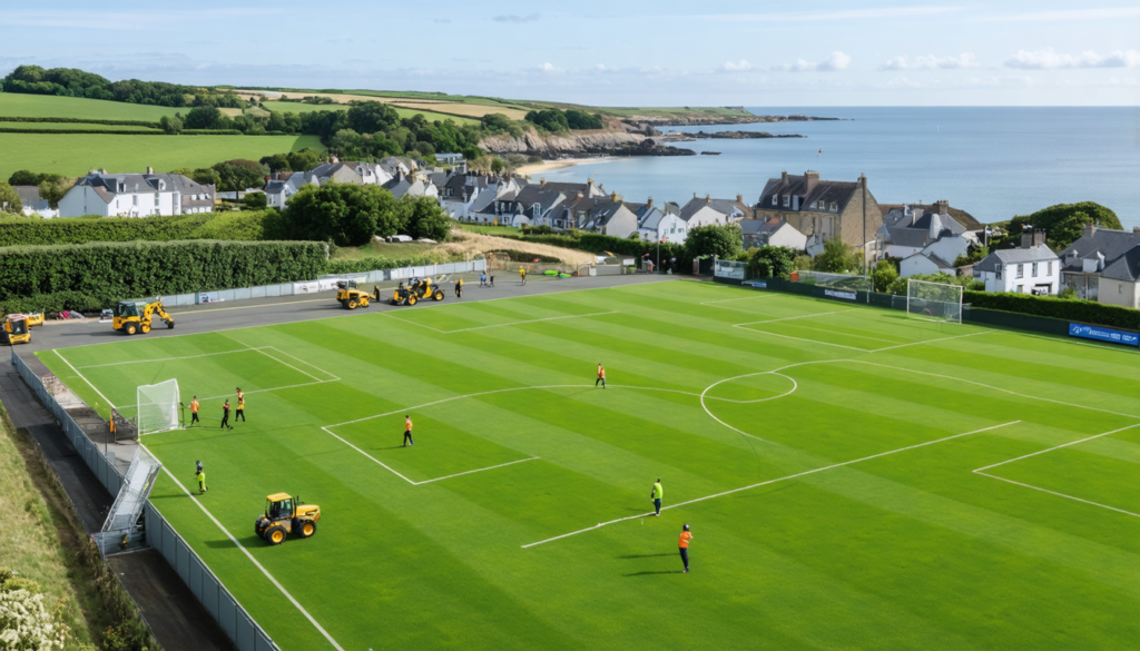 découvrez le projet de création d'un terrain synthétique à penity à douarnenez, actuellement suspendu. informez-vous sur les enjeux et les implications de cette initiative qui vise à améliorer les infrastructures sportives de la région.