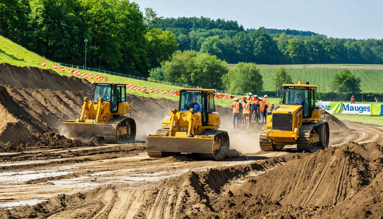 découvrez les premiers travaux pour aménager le terrain de moto-cross à mauges-sur-loire. un projet qui promet de dynamiser la pratique sportive et d'attirer les passionnés de motocyclisme dans la région.