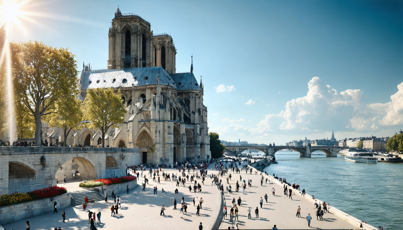découvrez le futur parvis de notre-dame de paris, avec des révélations sur son aménagement, son design moderne et son intégration harmonieuse dans l'histoire de cette célèbre cathédrale. plongez dans l'avenir d'un symbole emblématique de la culture française.