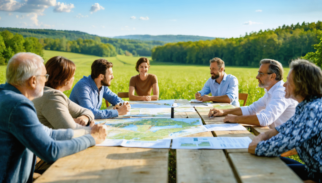 participez à la réunion de concertation dédiée à l'aménagement des terres agricoles et forestières aux alleuds. engagez-vous dans des discussions constructives pour préserver et valoriser notre patrimoine naturel tout en soutenant le développement durable.