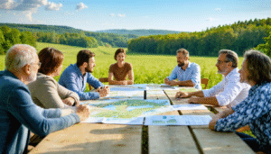 participez à la réunion de concertation dédiée à l'aménagement des terres agricoles et forestières aux alleuds. engagez-vous dans des discussions constructives pour préserver et valoriser notre patrimoine naturel tout en soutenant le développement durable.